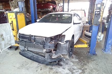 2012-2018 Volkswagen Jetta GLI Rear Bumper Cover Assembly - OEM White