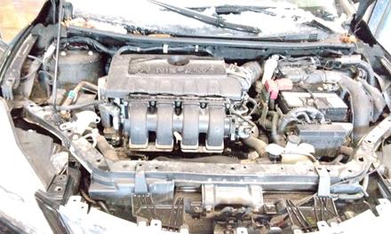 Engine Assembly — 2015 Nissan Sentra 1.8L (MRA8DE, Federal Emissions)